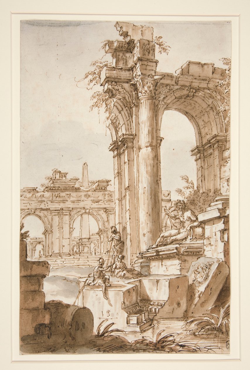 Do rzymskiego Capriccio autorstwa Giovanni Paolo Panini