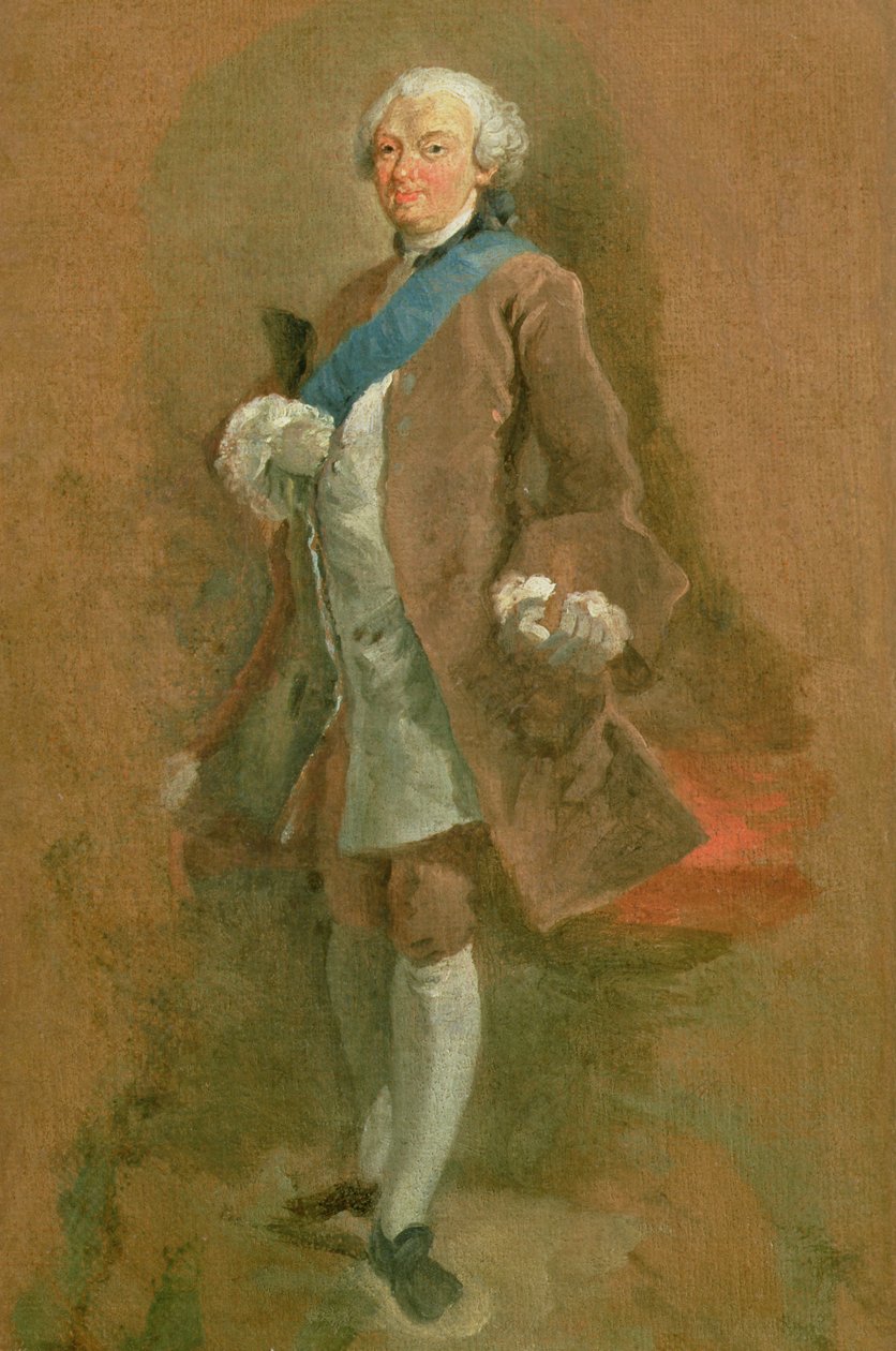 Portret księcia de Choiseul, ok. 1757 autorstwa Giovanni Paolo Pannini