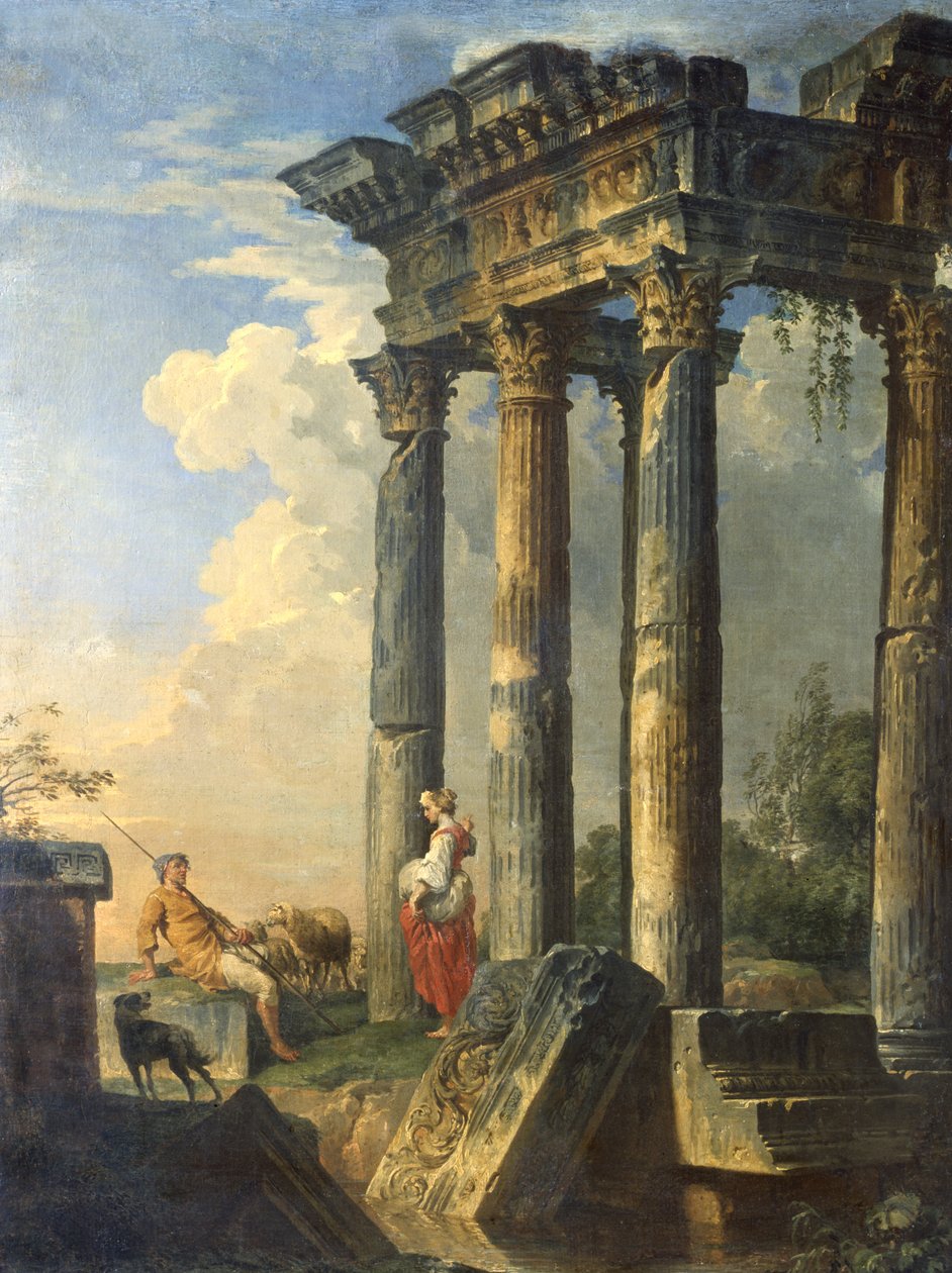 Nieznany obraz autorstwa Giovanni Paolo Pannini
