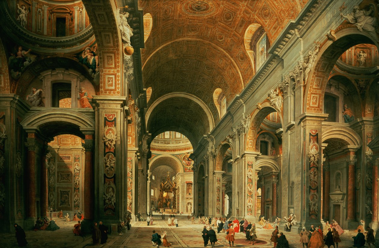 Nieznany obraz autorstwa Giovanni Paolo Pannini