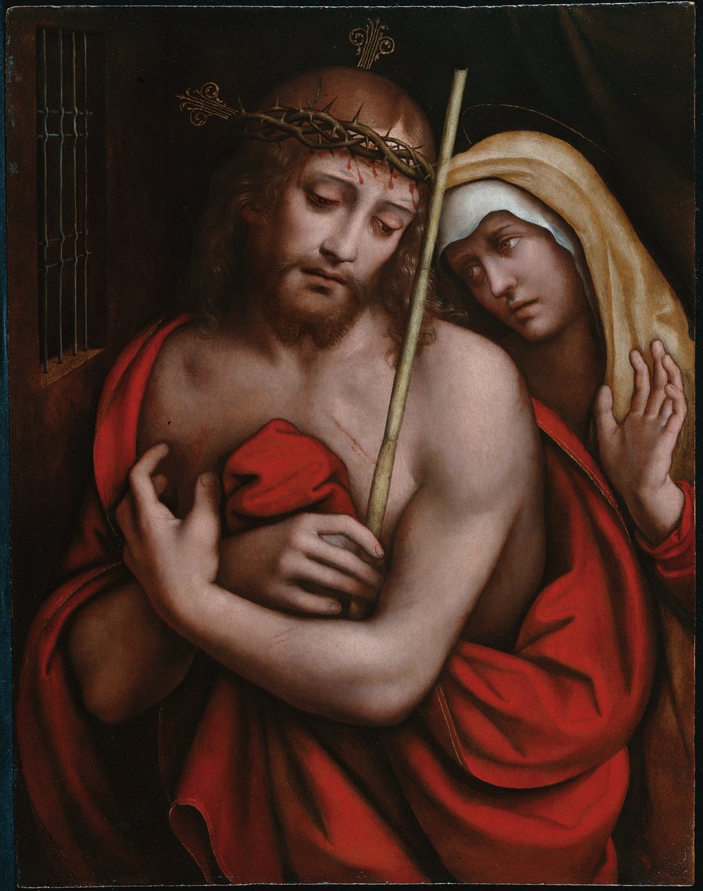 Chrystus ukoronowany cierniem, po 1521 (olej na desce) autorstwa Giovanni Pietro Rizzoli Giampietrino