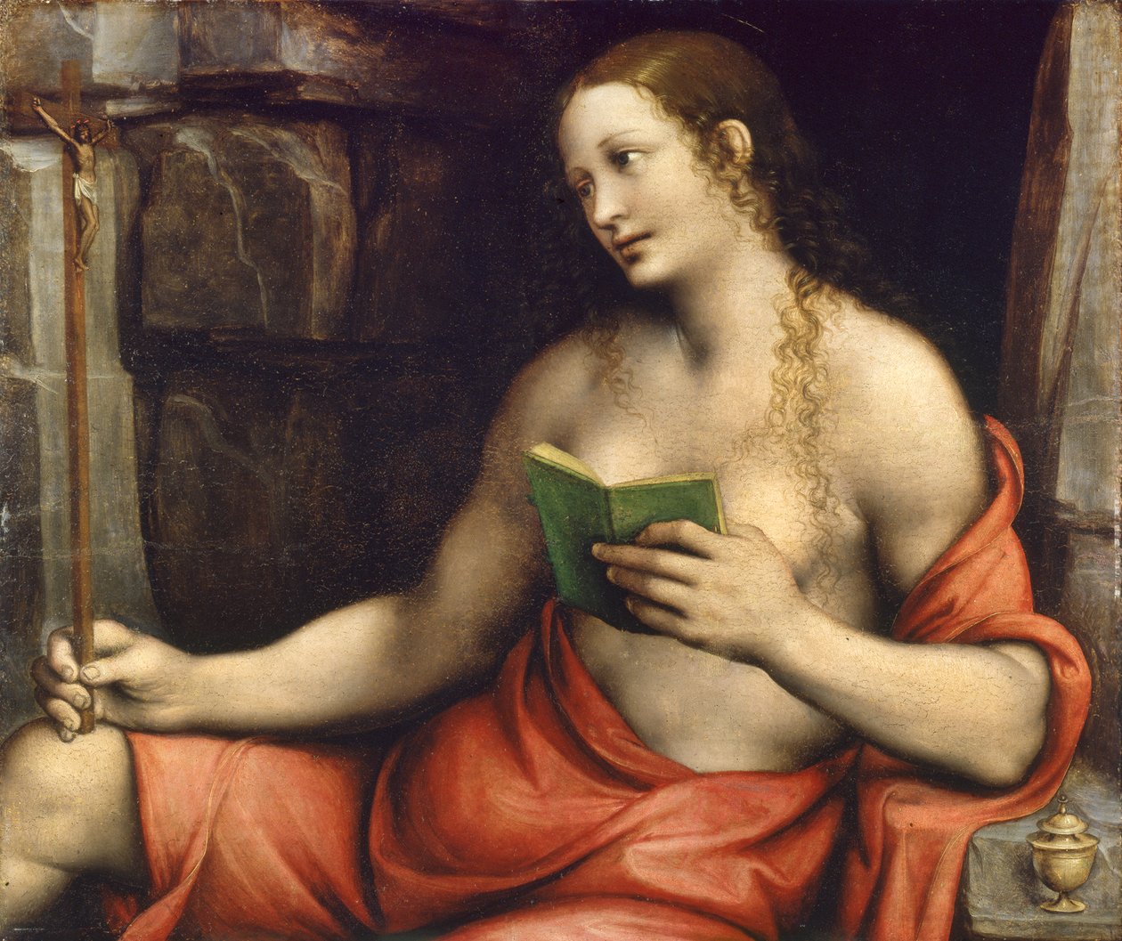 Pokutująca św. Maria Magdalena, ok. 1520 (olej na desce) autorstwa Giovanni Pietro Rizzoli Giampietrino