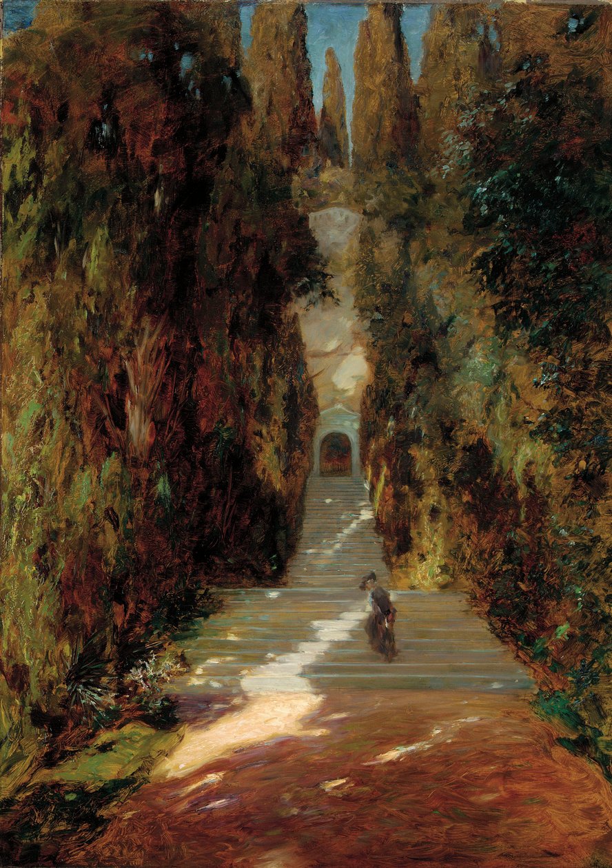 Pierwsza Msza”, 1885 autorstwa Giovanni Segantini