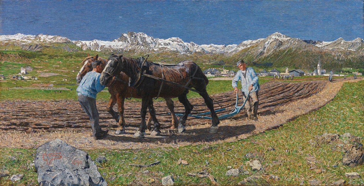 Orka autorstwa Giovanni Segantini