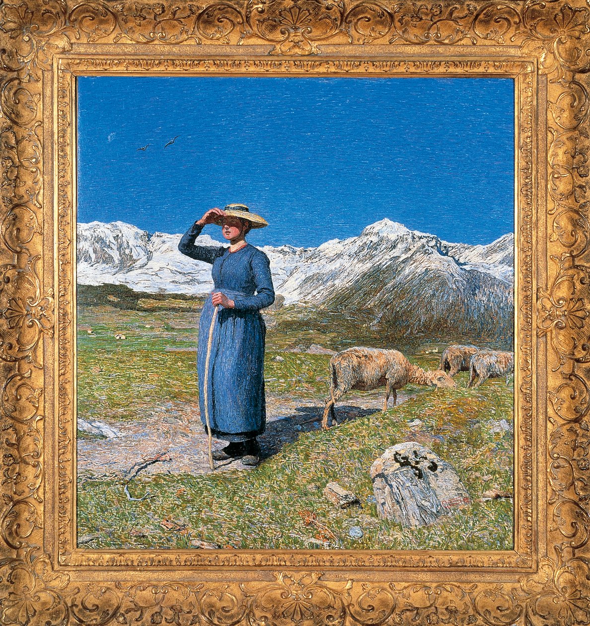 Południe w Alpach autorstwa Giovanni Segantini