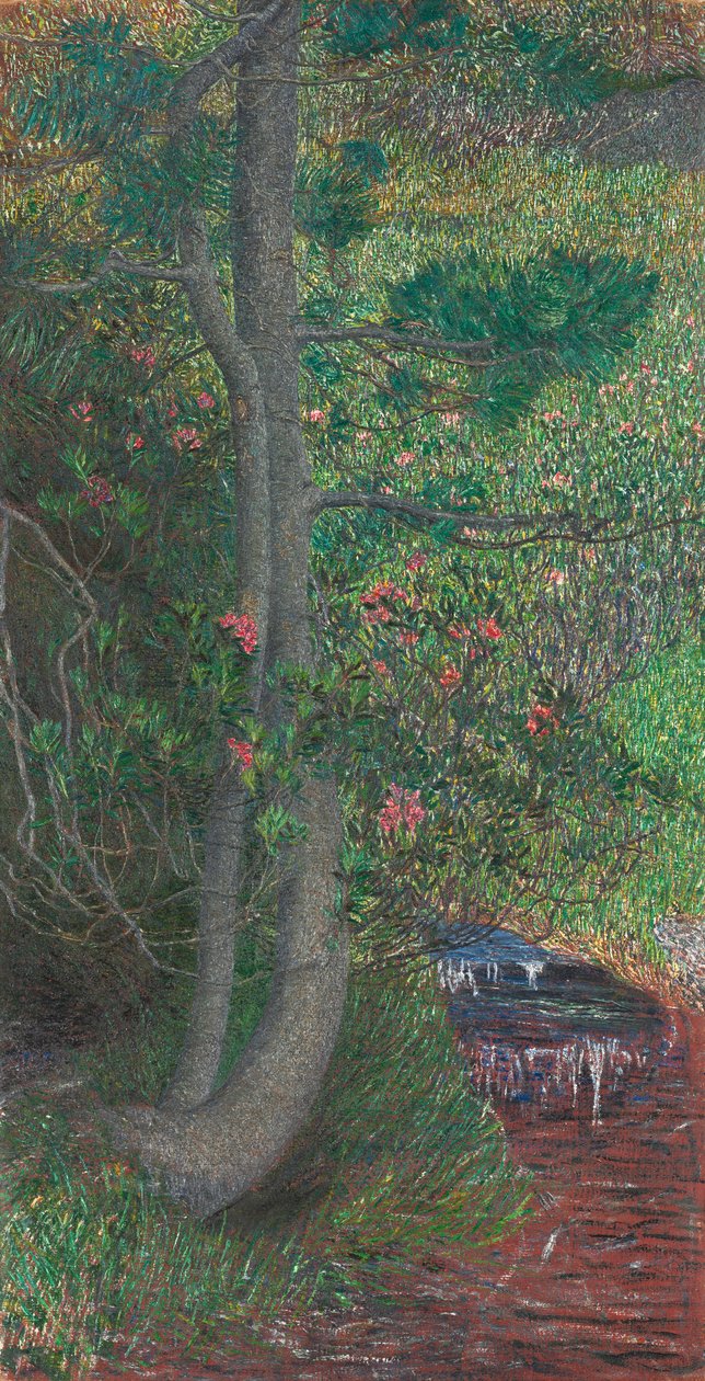 Sosna autorstwa Giovanni Segantini