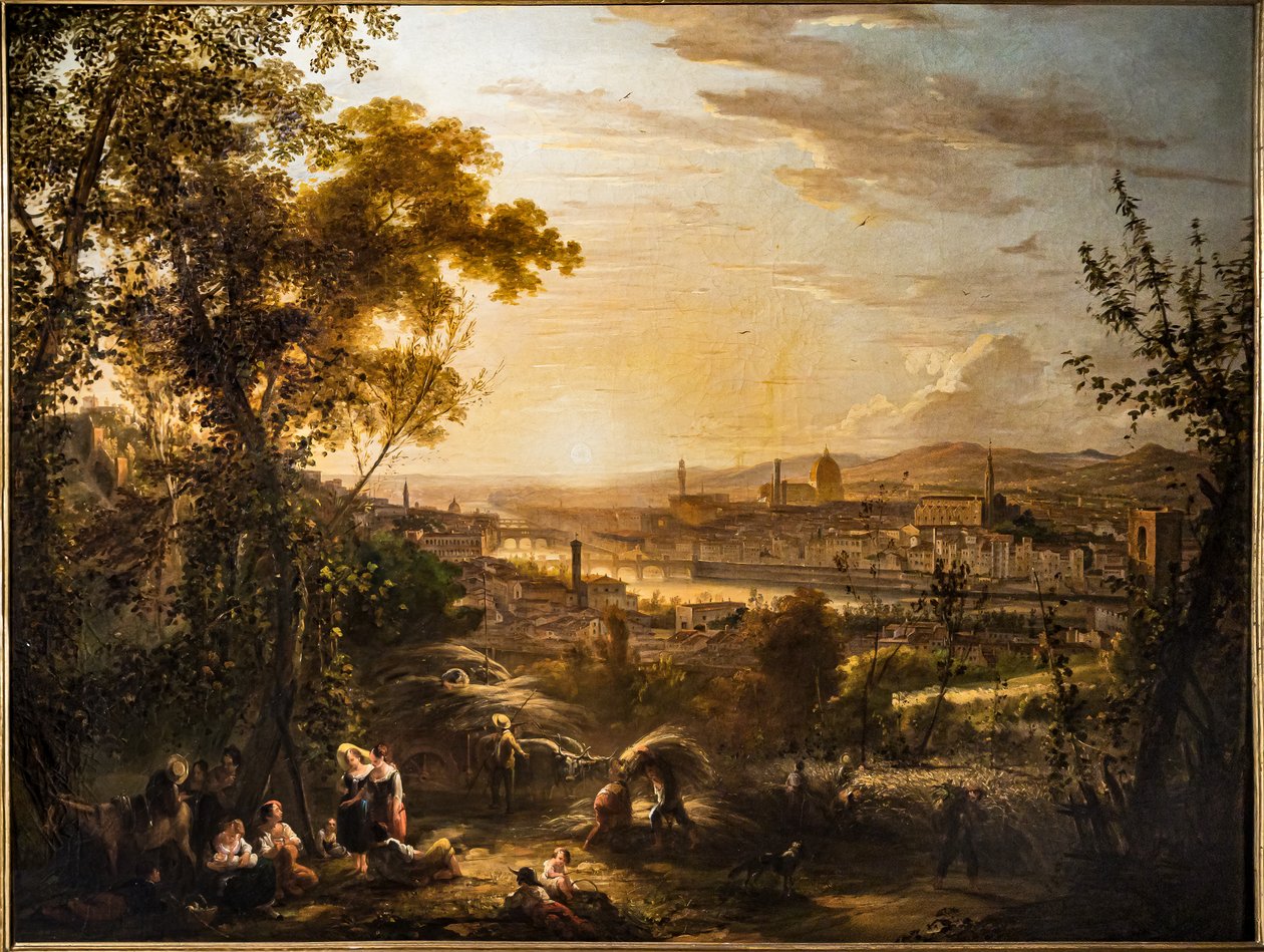 Zbiory latem autorstwa Giovanni Signorini