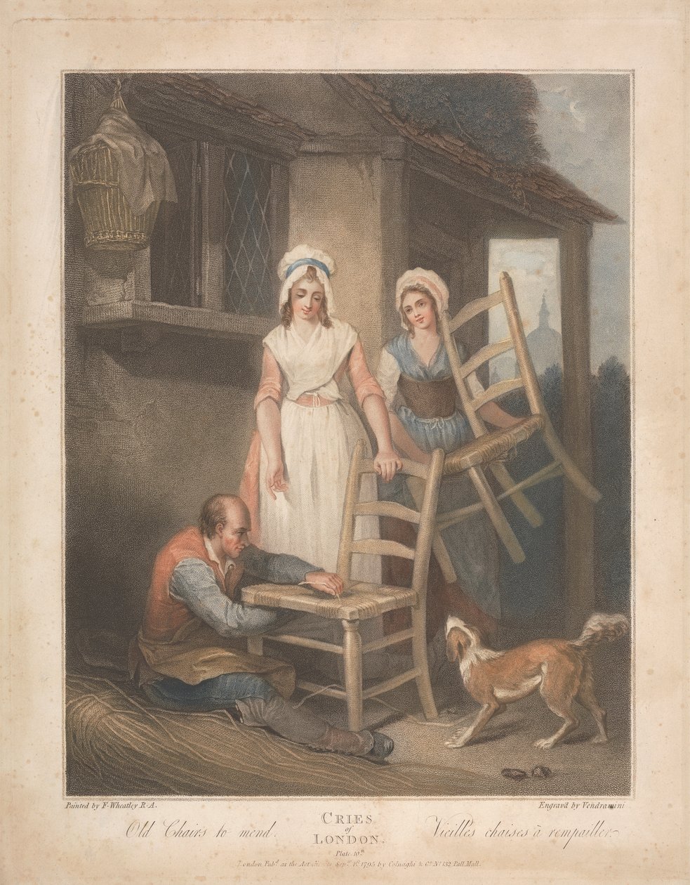 Stare krzesła do naprawienia autorstwa Giovanni Vendramini