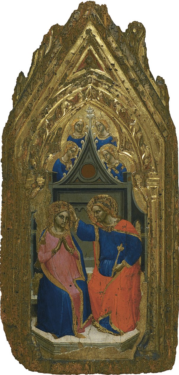 Koronacja Dziewicy z czterema Aniołami autorstwa Giovanni da Bologna