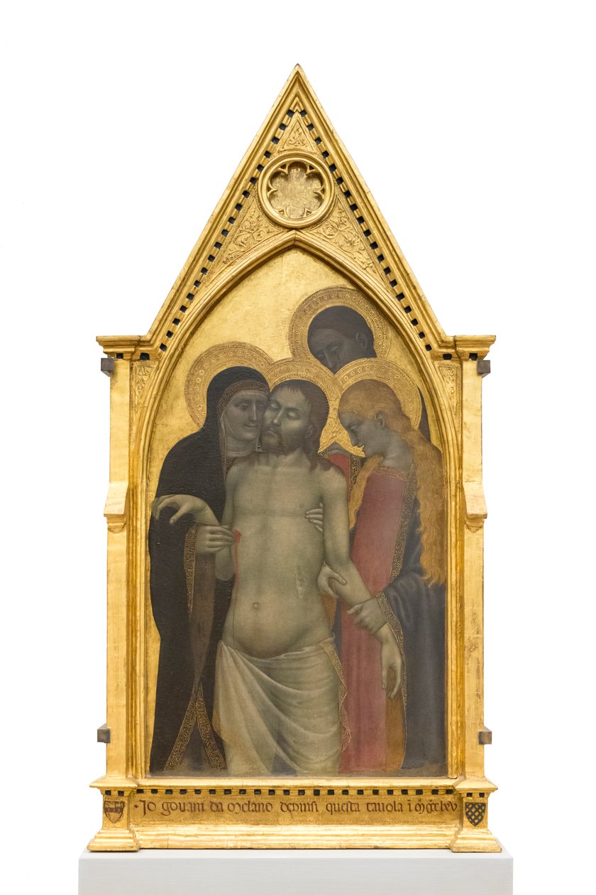 Człowiek boleści autorstwa Giovanni da Milano