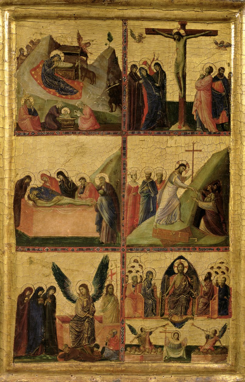 Sceny z Męki Pańskiej autorstwa Giovanni da Rimini