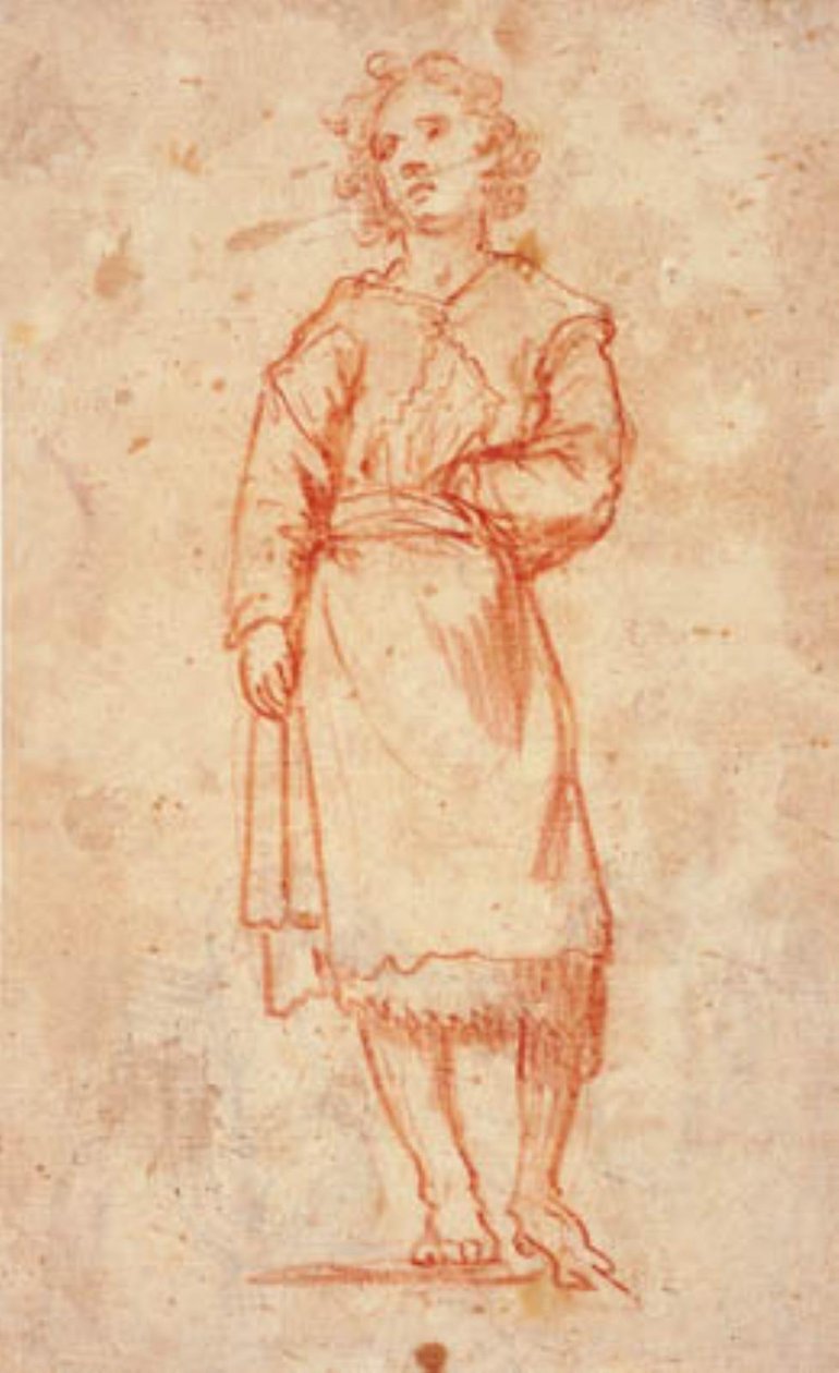 Stojąca dziewczyna autorstwa Giovanni da San Giovanni