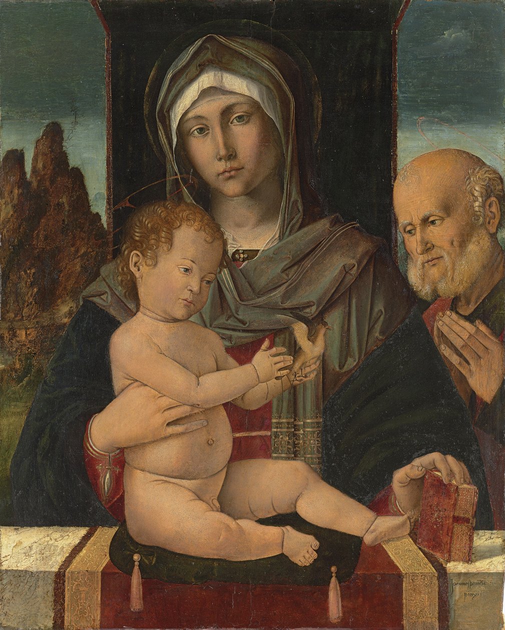 Święta Rodzina autorstwa Giovanni de Vajenti Speranza