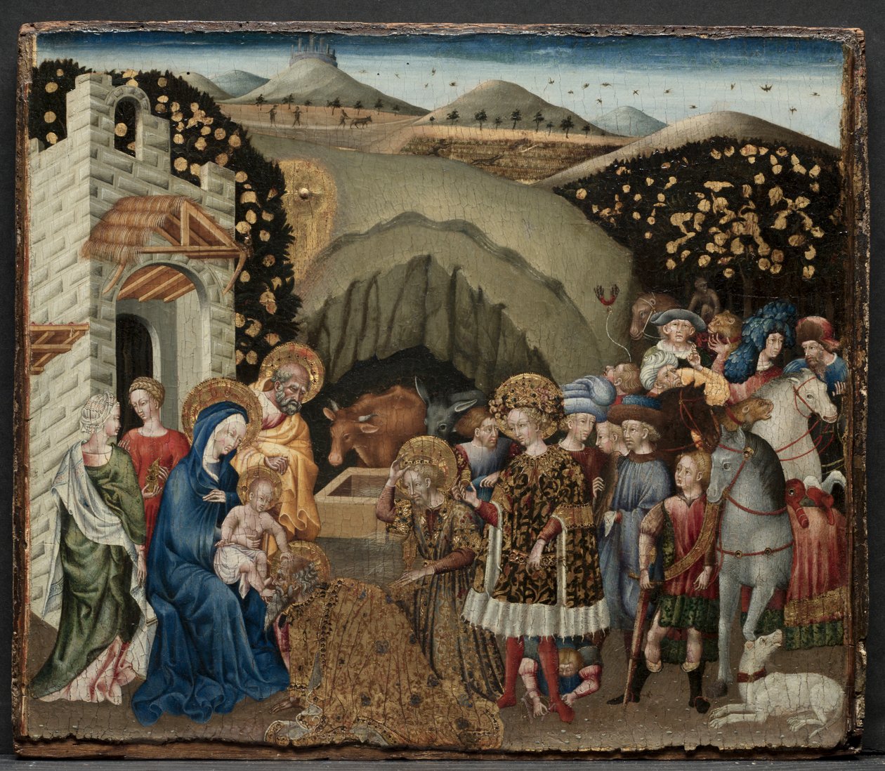 Pokłon Trzech Króli autorstwa Giovanni di Paolo