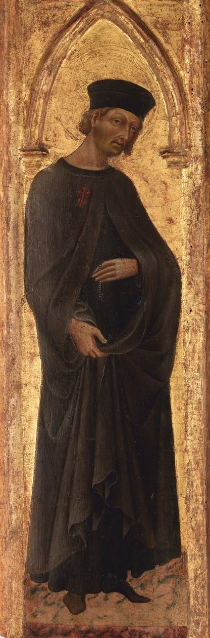 Błogosławiony Andrea Gallerani zmarł 1251, 1447-65. autorstwa Giovanni di Paolo