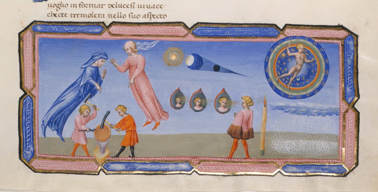 Niebo księżyca autorstwa Giovanni di Paolo