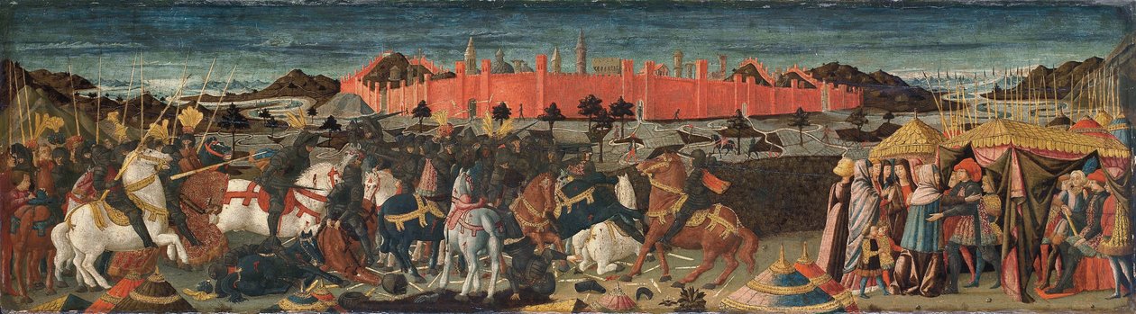 Historia Koriolanusa, od frontu kasetonu autorstwa Giovanni di Ser Giovanni Scheggia