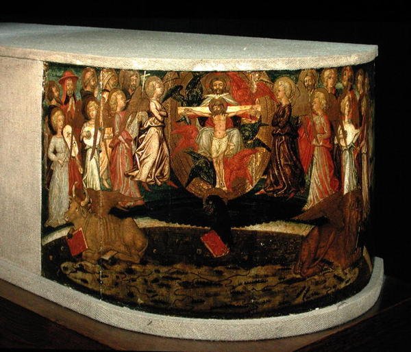 Triumph of Eternity, inspirowany Triumfami Petrarki (1304-74) autorstwa Giovanni di Ser Giovanni Scheggia