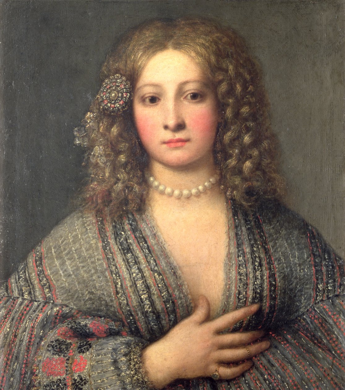 Kurtyzana autorstwa Girolamo Forabosco