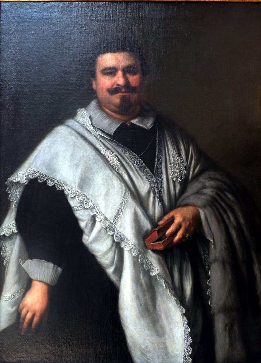 Portret kanonika autorstwa Girolamo Forabosco