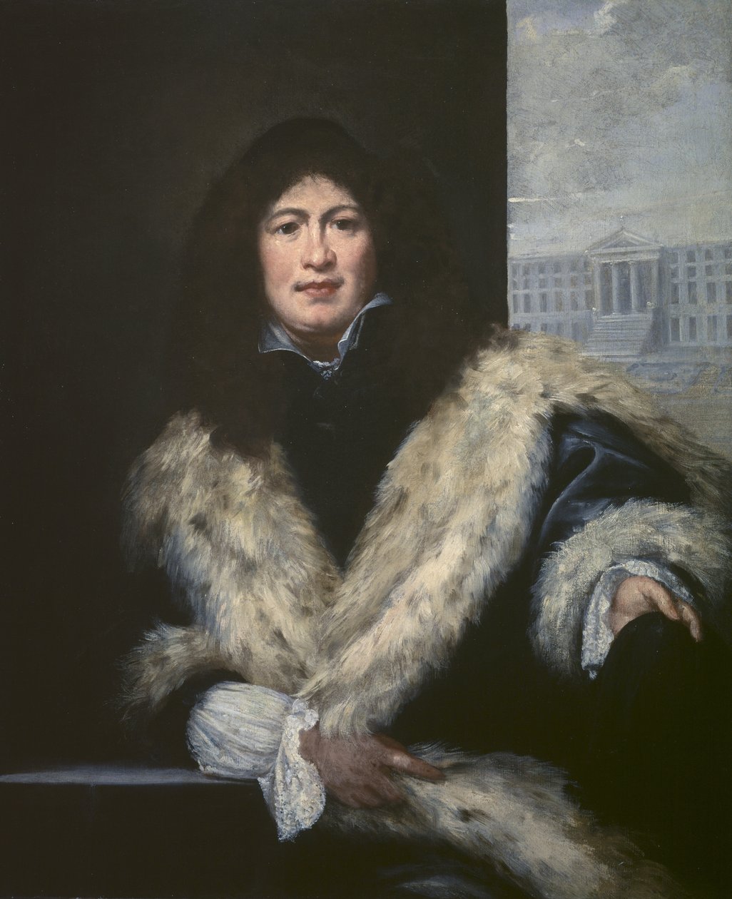 Portret mężczyzny, ok.1650 autorstwa Girolamo Forabosco