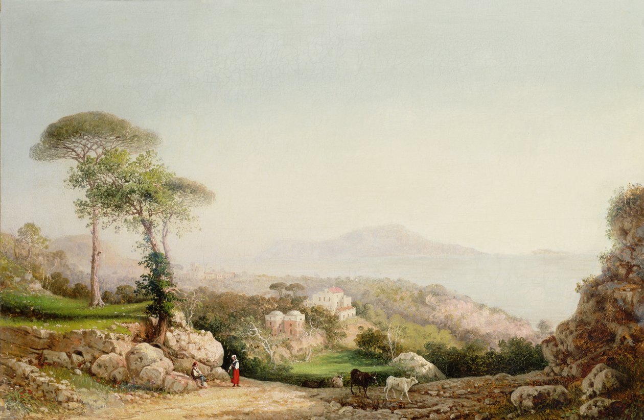 Capri z Massy Lubrense autorstwa Girolamo Gianni