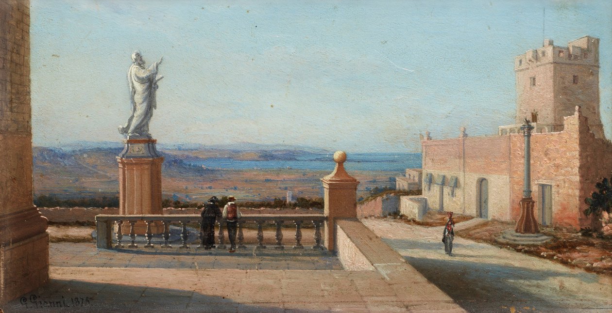 Girolamo Gianni, Widok na Maltę 1875 autorstwa Girolamo Gianni