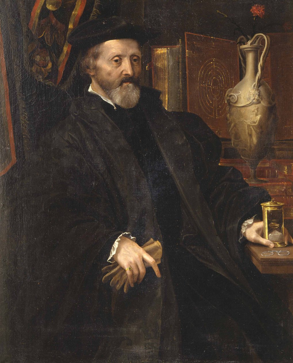 Portret Bartolomeo Prati autorstwa Girolamo Mazzola Bedoli