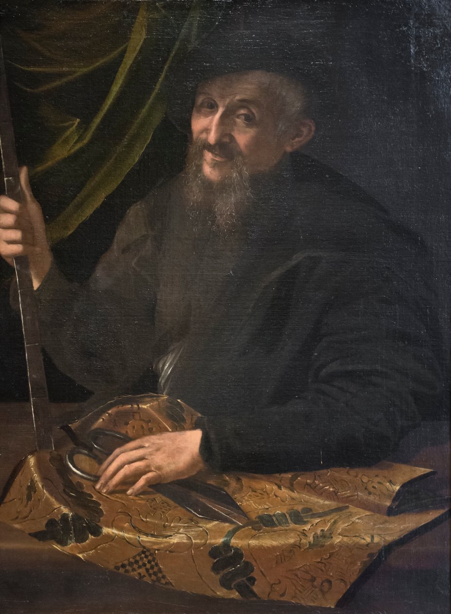 Portret krawca autorstwa Girolamo Mazzola Bedoli