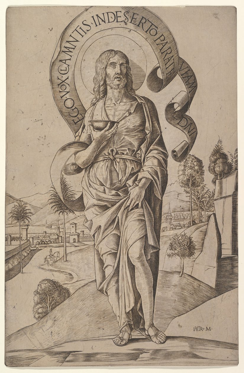 Św. Jana Chrzciciela, 1500-1506. autorstwa Girolamo Mocetto