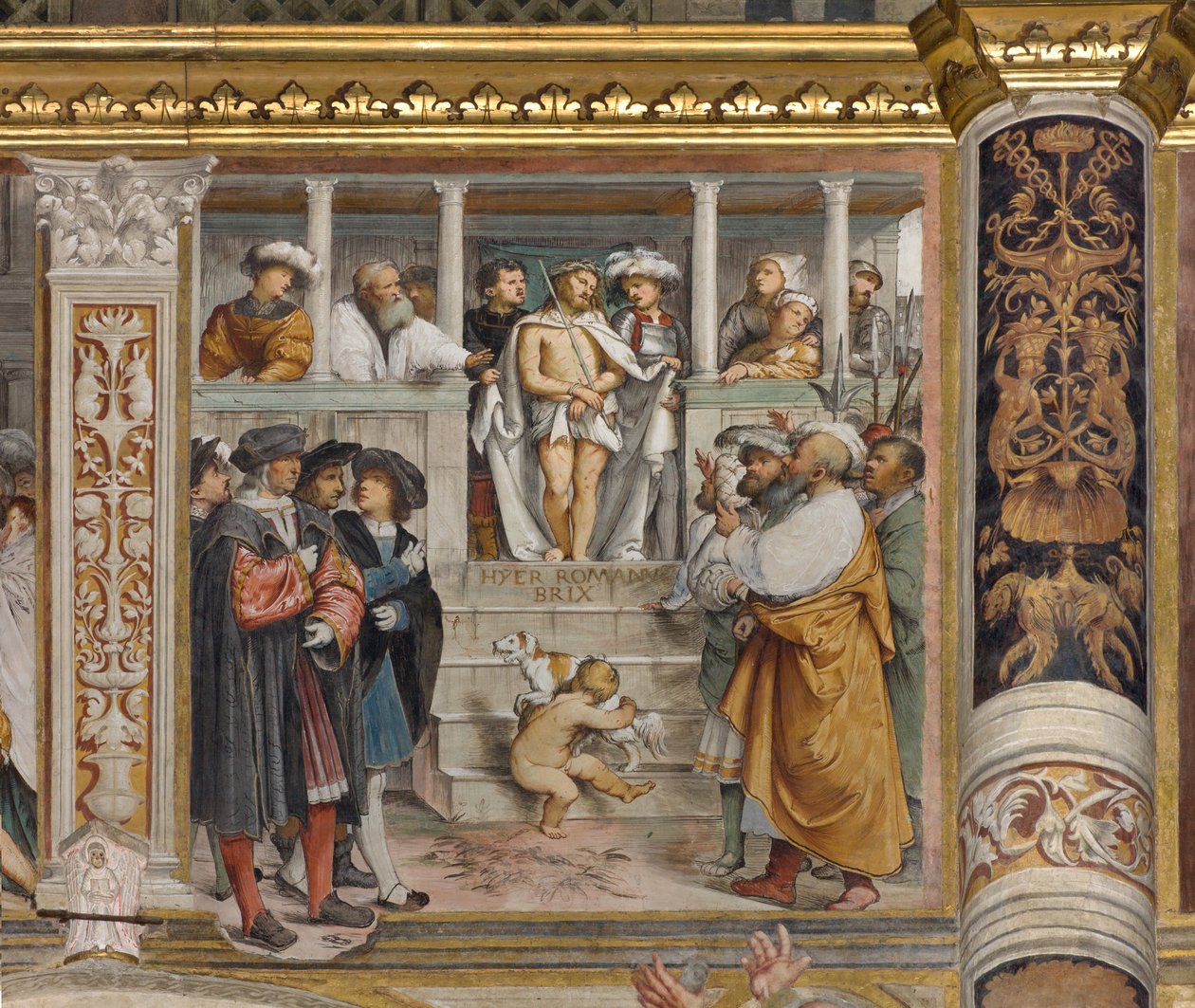 Central Ave, Fourth South Span, Ecce Homo, Girolamo Romanino autorstwa Girolamo Romanino