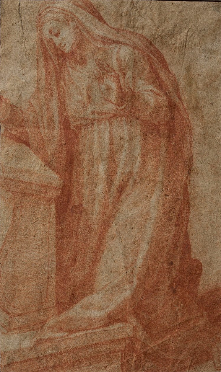 Święta Teresa z Avili. autorstwa Girolamo Siciolante da Sermoneta