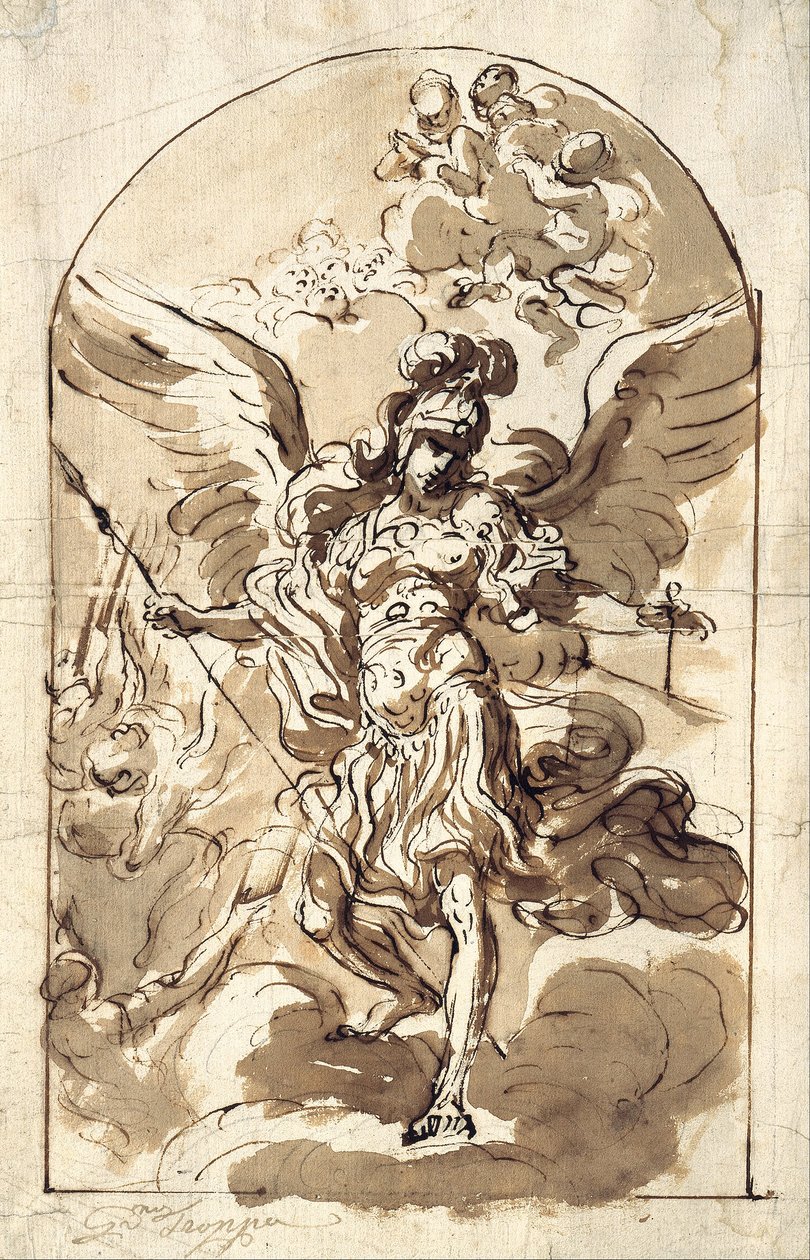 Archanioł Michał autorstwa Girolamo Troppa