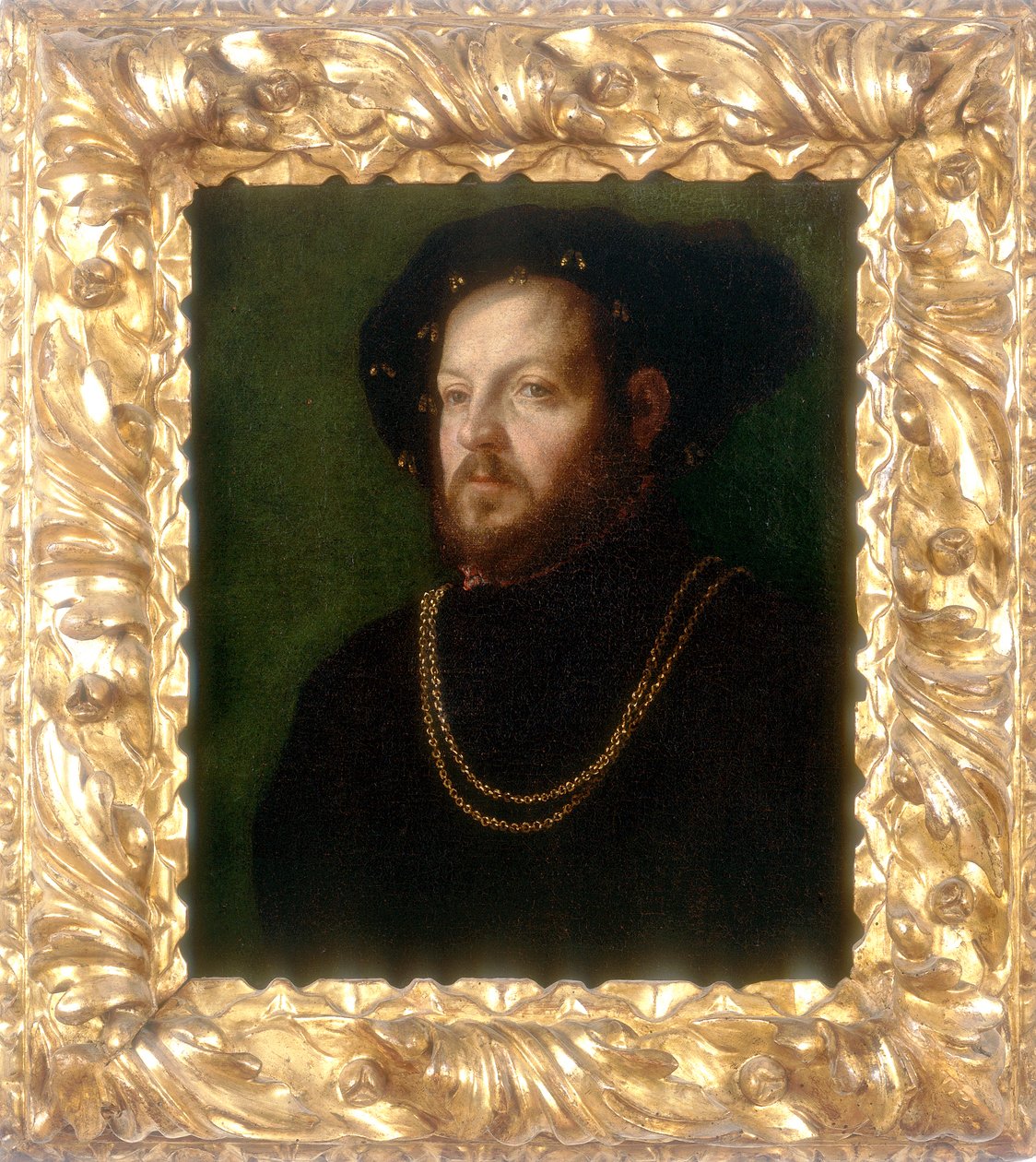 Portret mężczyzny, dzieło Girolamo da Carpi, zachowany w Galerii Estense w Modenie autorstwa Girolamo da Carpi