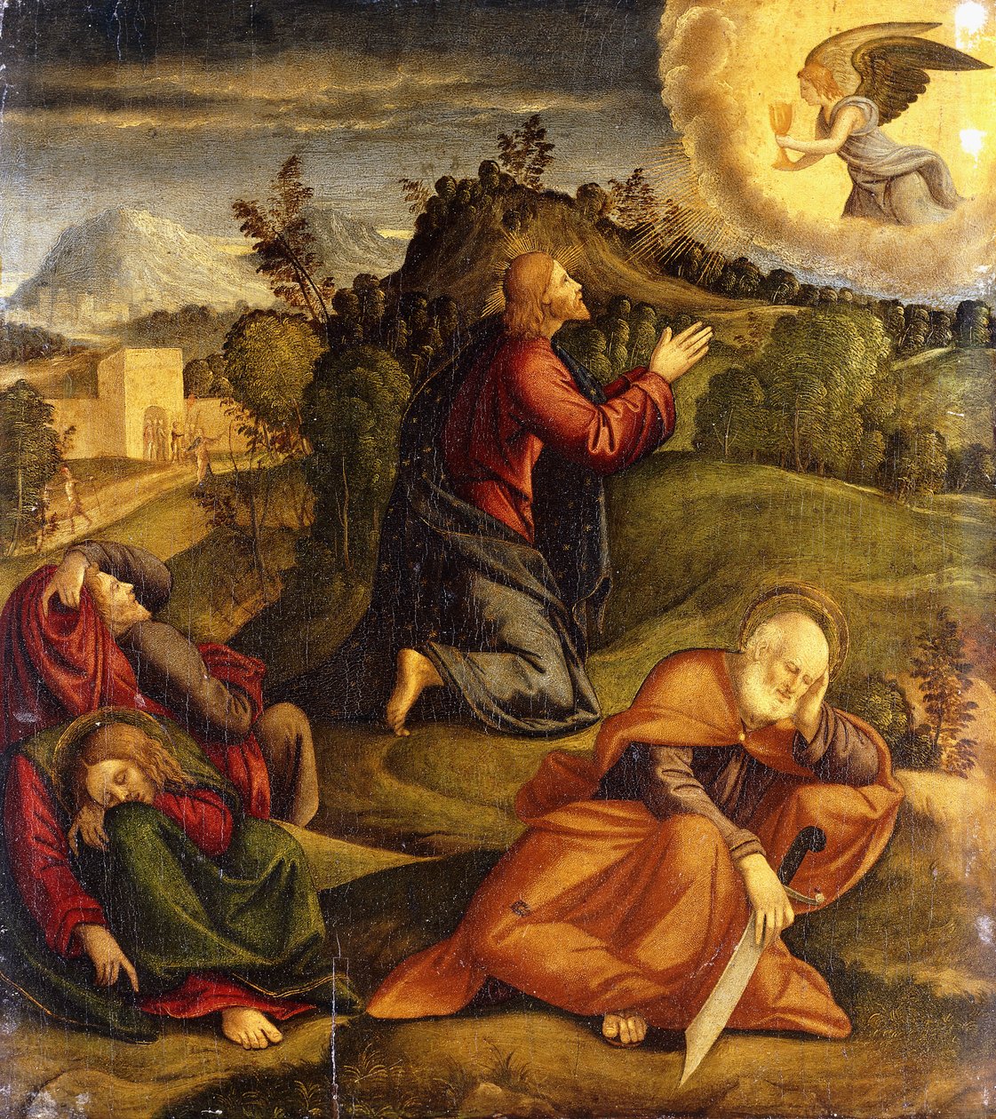 Agonia w ogrodzie, autorstwa Girolamo da Santacroce