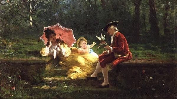Grupa rodzinna; autorstwa Giuglielmo Innocenti