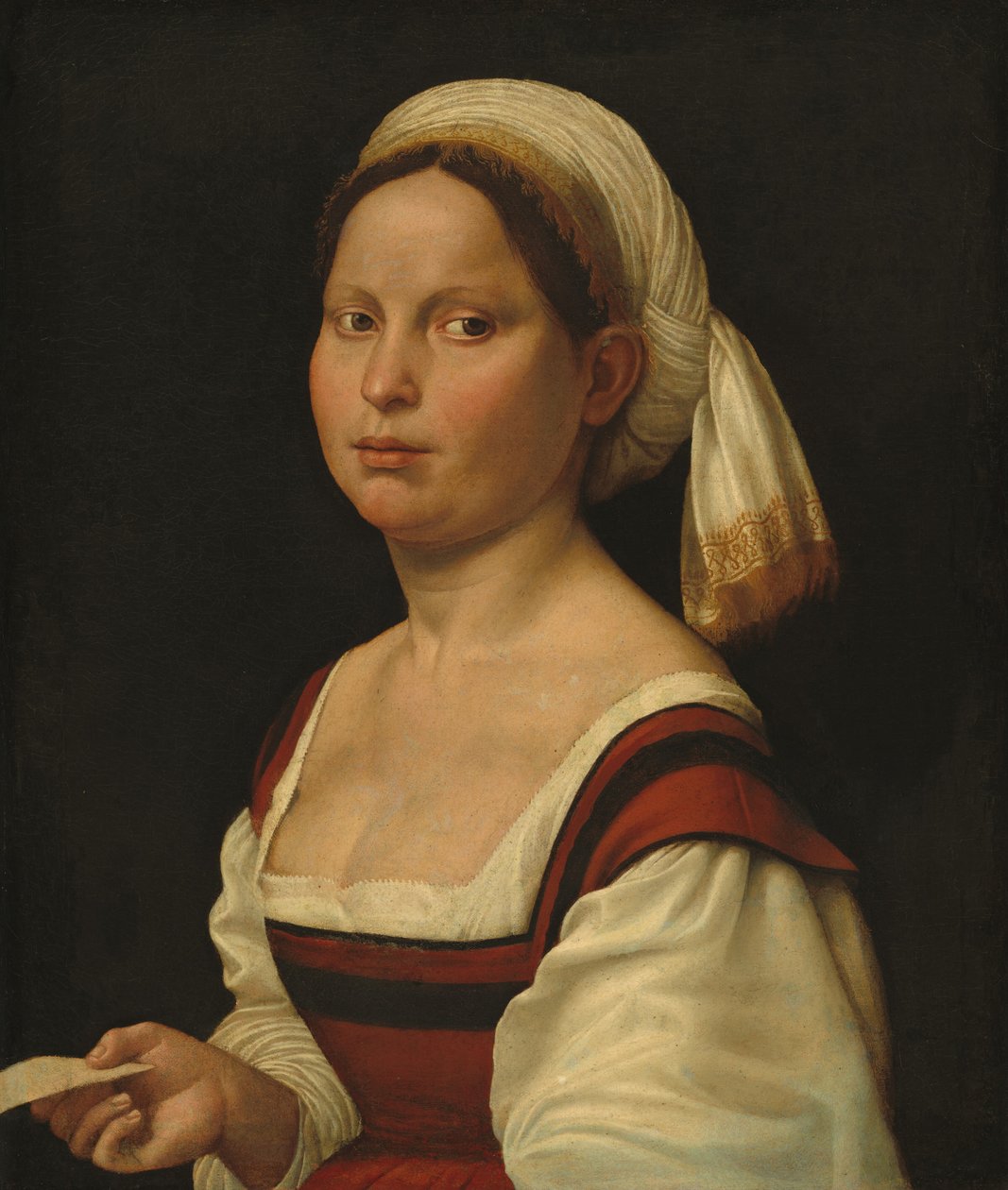 Portret młodej kobiety autorstwa Giuliano Bugiardini