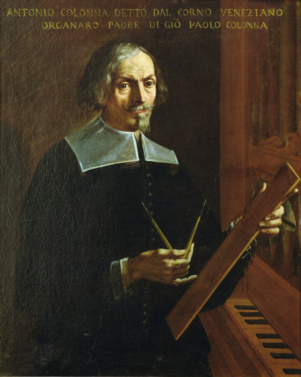 Portret Antonio Colonny (olej na płótnie) autorstwa Giuliano Dinarelli
