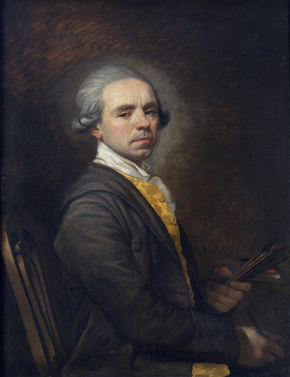 Autoportret, ok. 1780 (olej na płótnie) autorstwa Giuliano Traballesi