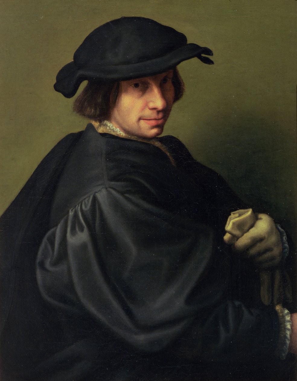 Portret Galeazzo Campi (1475-1536), ojca artysty, ok. 1530-40 autorstwa Giulio Campi