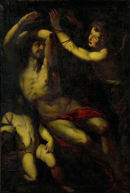 Męczeństwo św. Sebastiana autorstwa Giulio Cesare Procaccini