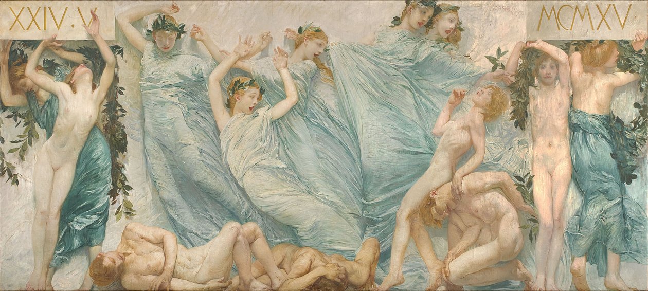 Angielski: Przebudzenie autorstwa Giulio Aristide Sartorio
