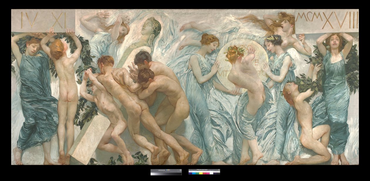 Rytuał, 1904-23 autorstwa Giulio Aristide Sartorio