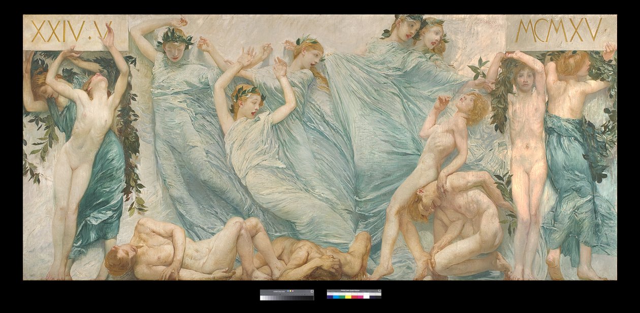 Przebudzenie, 1904-23 autorstwa Giulio Aristide Sartorio