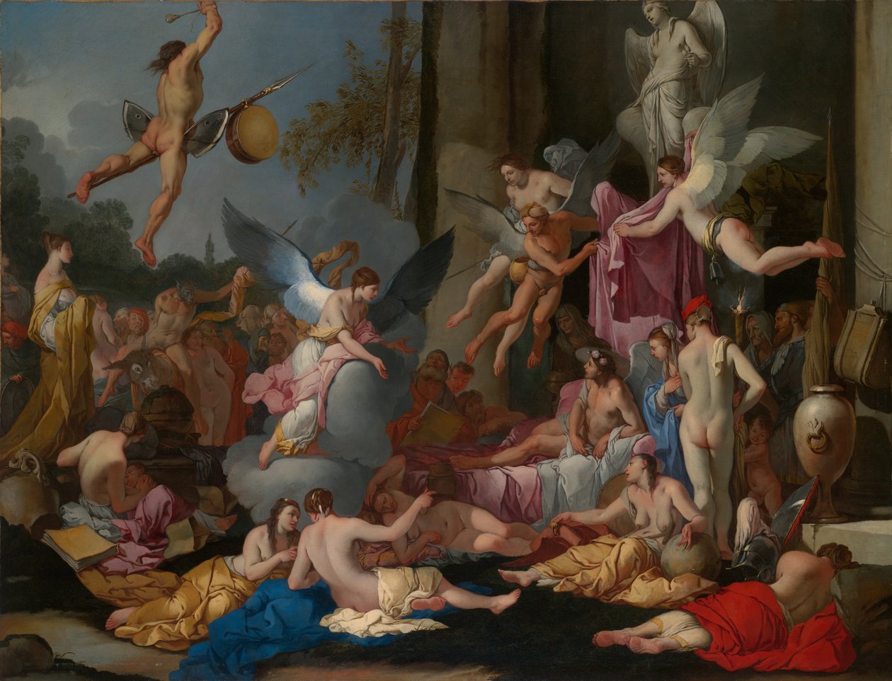 Królestwo Hypnos autorstwa Giulio Carpioni