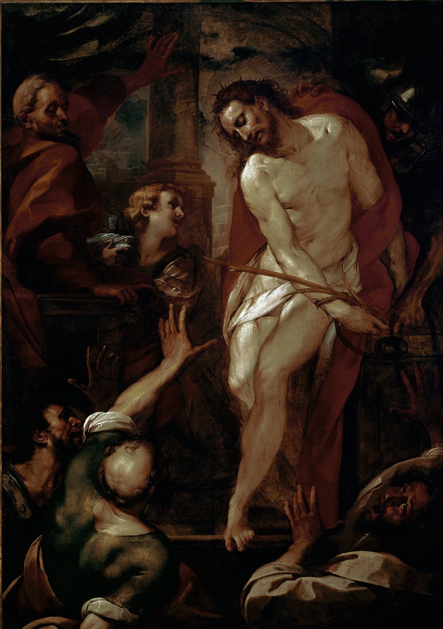 Ecce Homo. (olej na płótnie autorstwa Giulio Cesare Procaccini