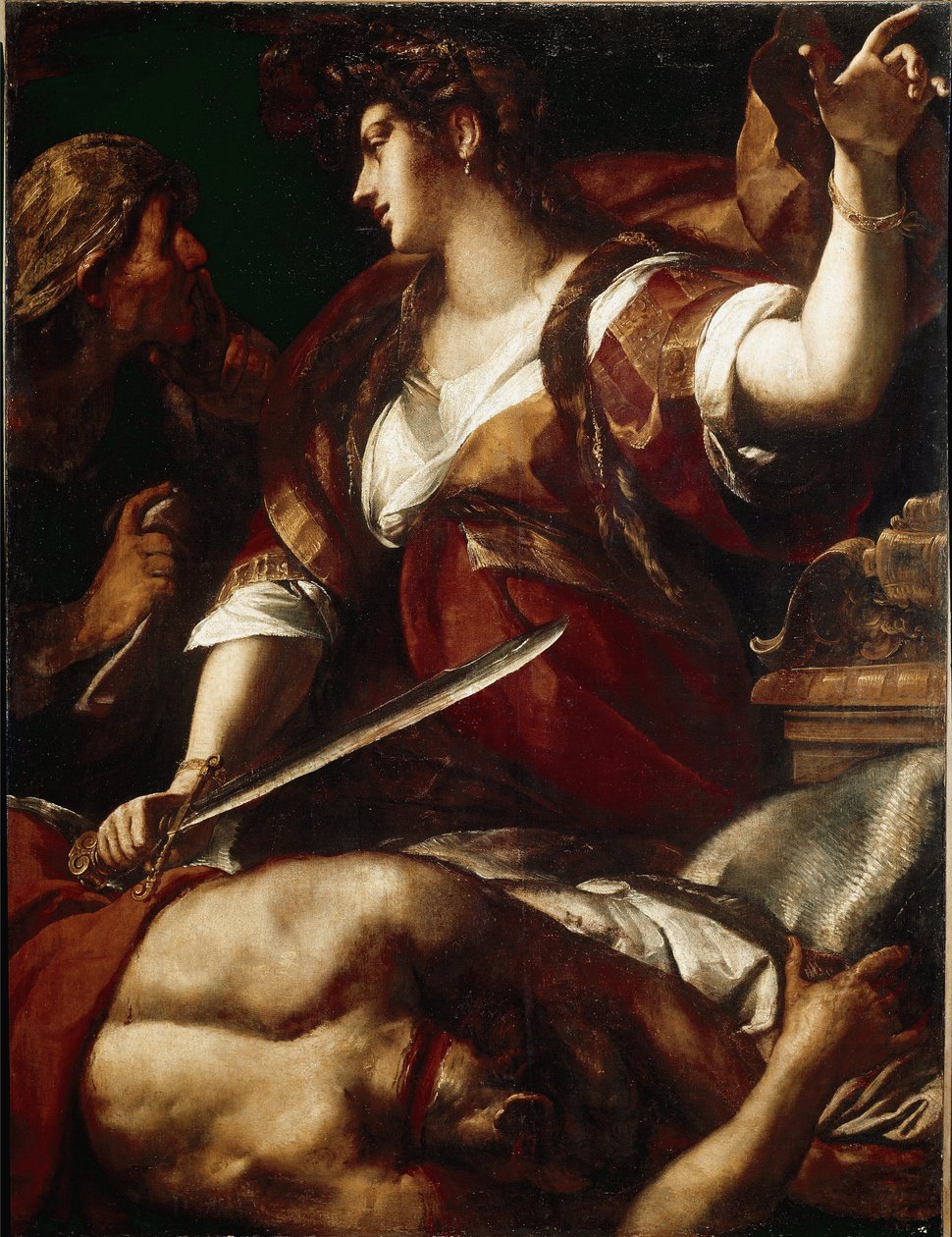 Judyta i Holofernes (olej na płótnie) autorstwa Giulio Cesare Procaccini