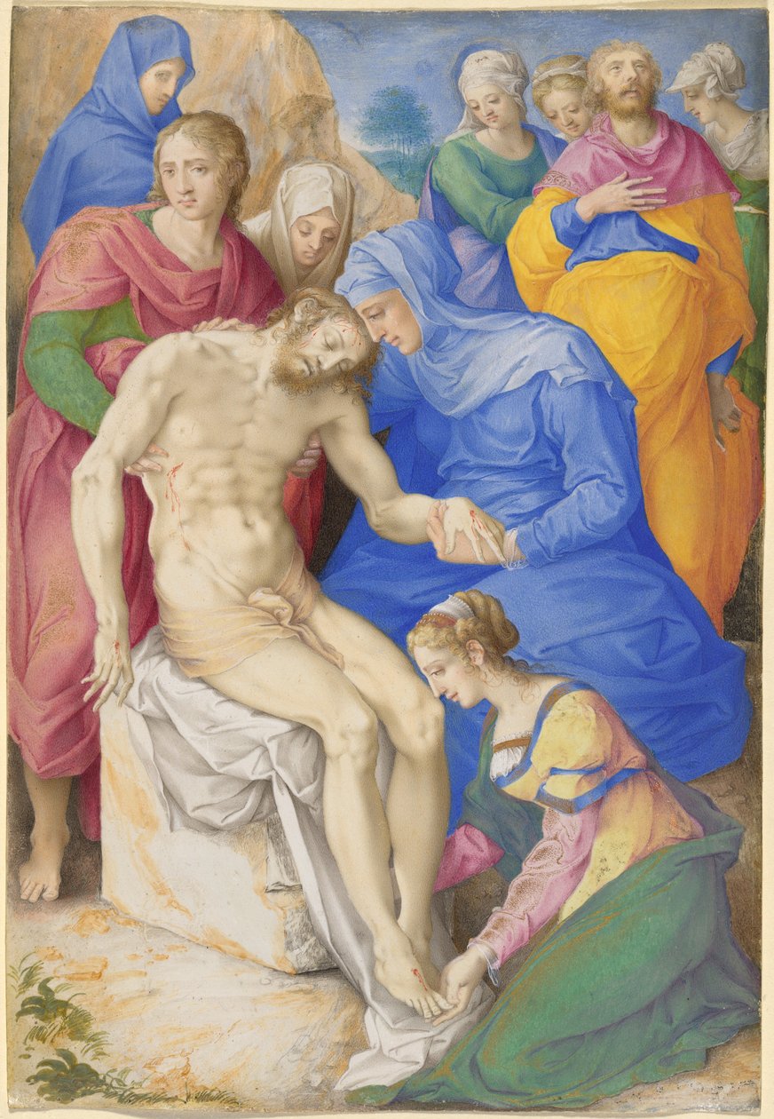 Lamentacja autorstwa Giulio Clovio