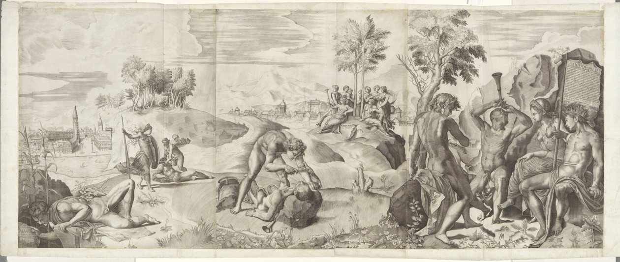 Apollo w Marsjasie autorstwa Giulio Sanuto