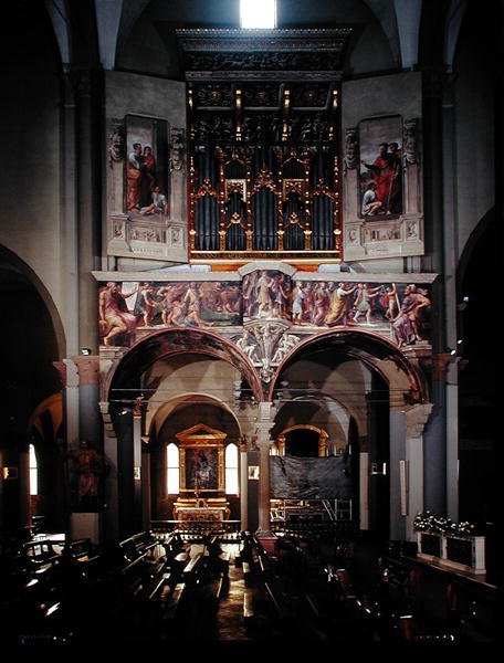 Widok organów, 1546 (zob. 211854) autorstwa Giulio Taraschi
